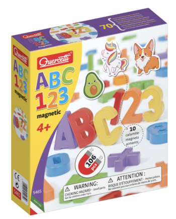 Magneter: Abc Og 123 Quercetti