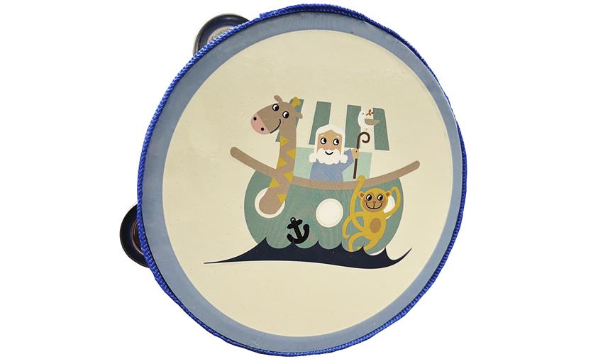 Magni Tamburin Med Noahs Ark Dusty Blue