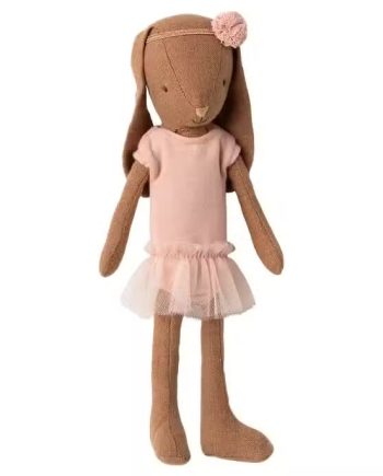 Maileg Kanin Str   Ballerina Brun