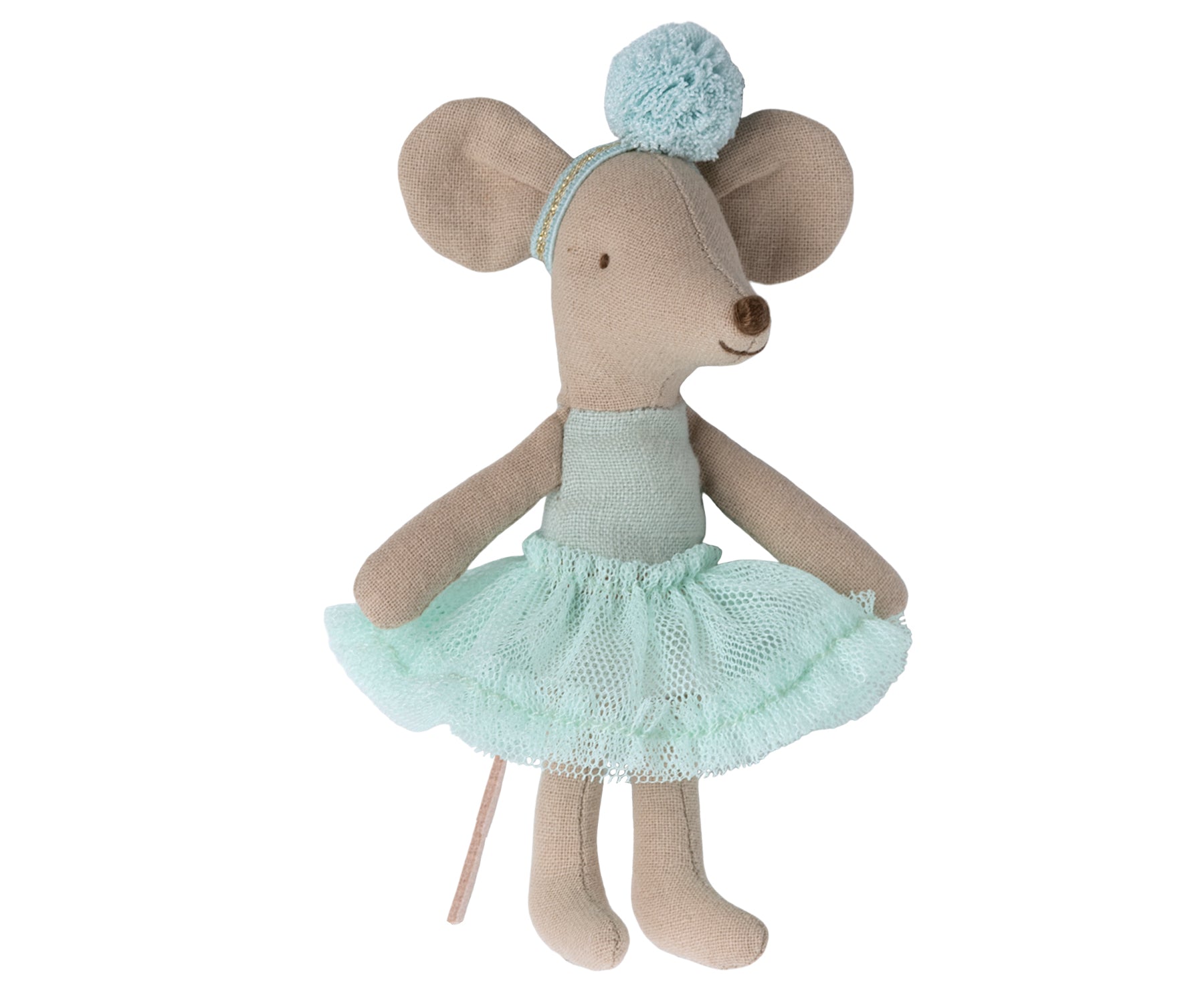 Maileg Lillesøster Ballerinamus Lys Mint