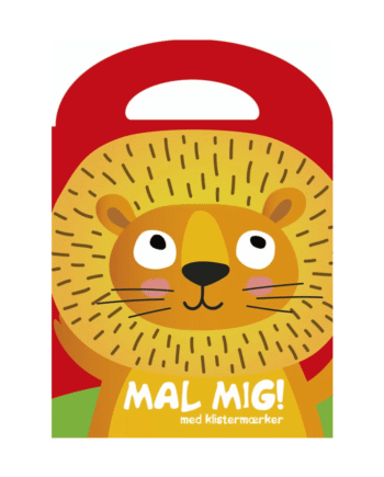 Mal Mig  Malebog Med Klistermærker Løve