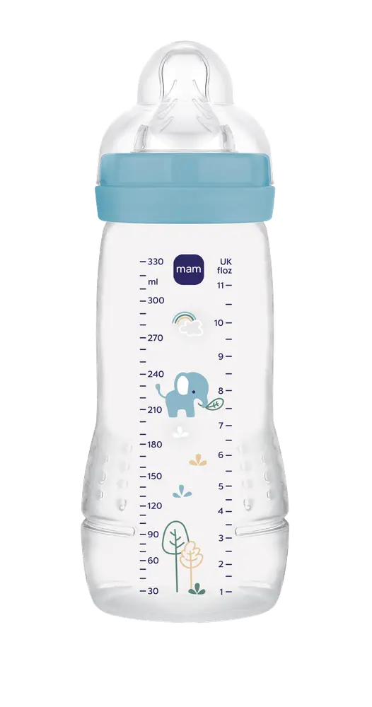 Mam Easy Active Baby Bottle 330ml Blue
