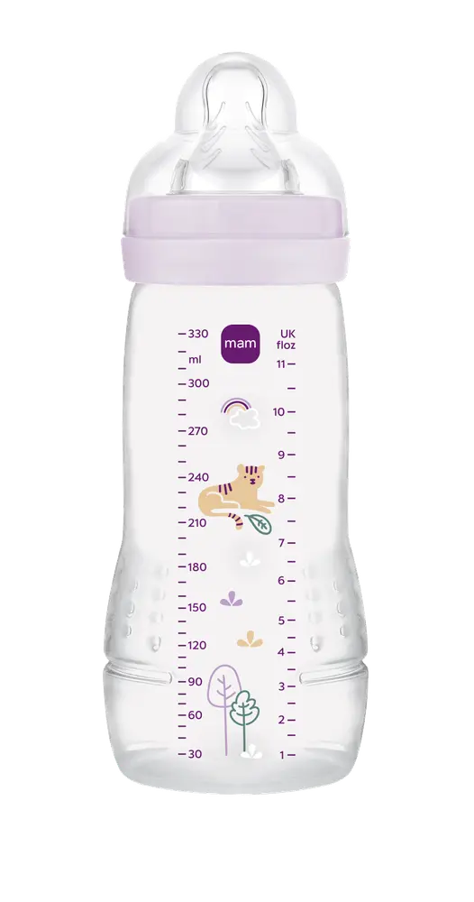 Mam Easy Active Baby Bottle 330ml Pink
