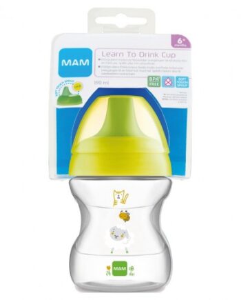 Mam  Learn To Drink Cup  190 Ml  Green
