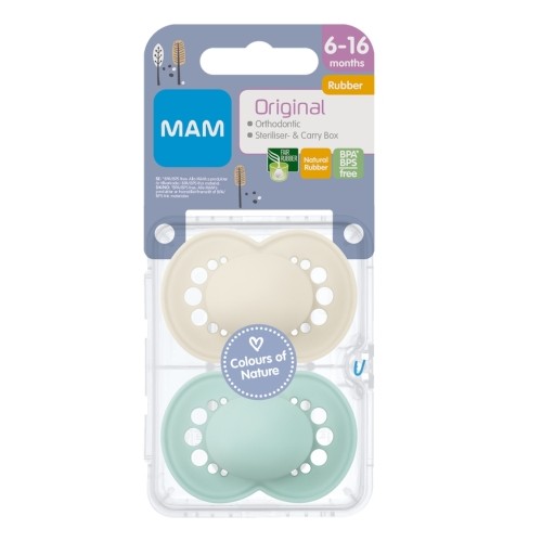 Mam Original  -pack  Str      -16 Mdr  Symmetrisk Latex
