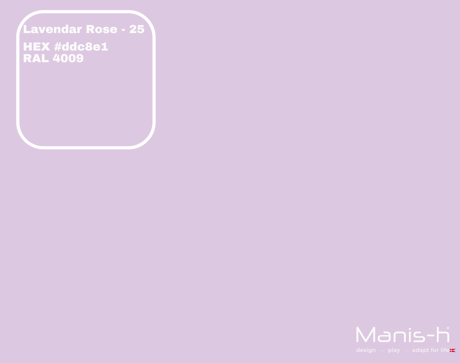 Manis-  Sengehest åbent Design  Lavender Rose   160 Cm