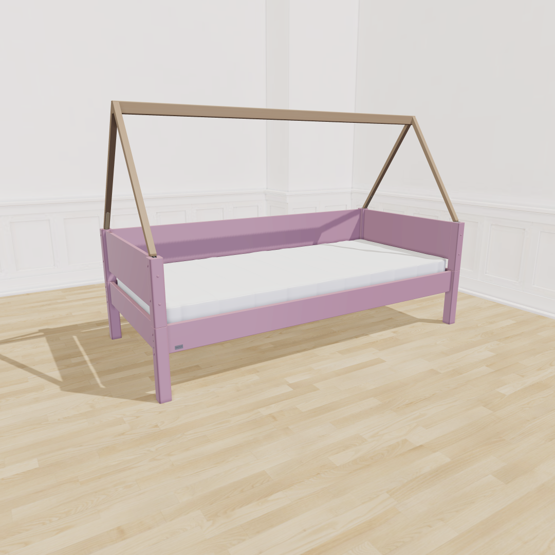 Manish-  Saga Børneseng 90x200 Lavender Rose