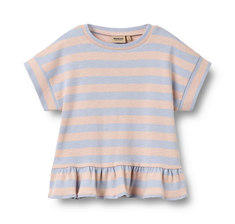 Marie  -shirt Powder Stripe 110