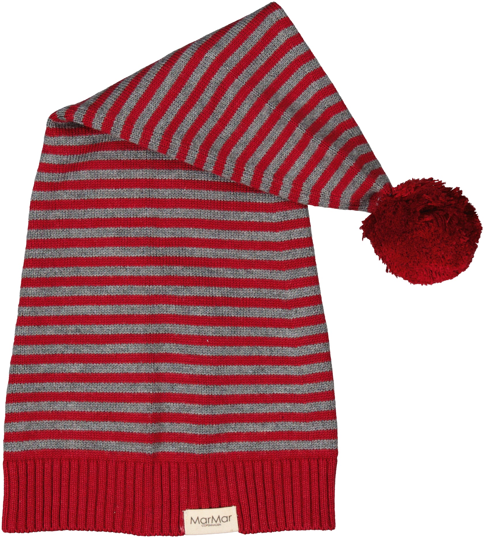 Marmar Alfen Nissehue Hibiscus Red Stripe 40 42 Cm