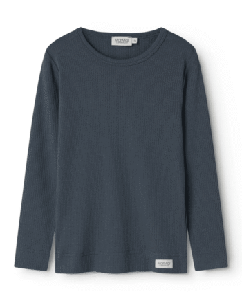 Marmar Langærmet  -shirt Rib Blue 2y 92