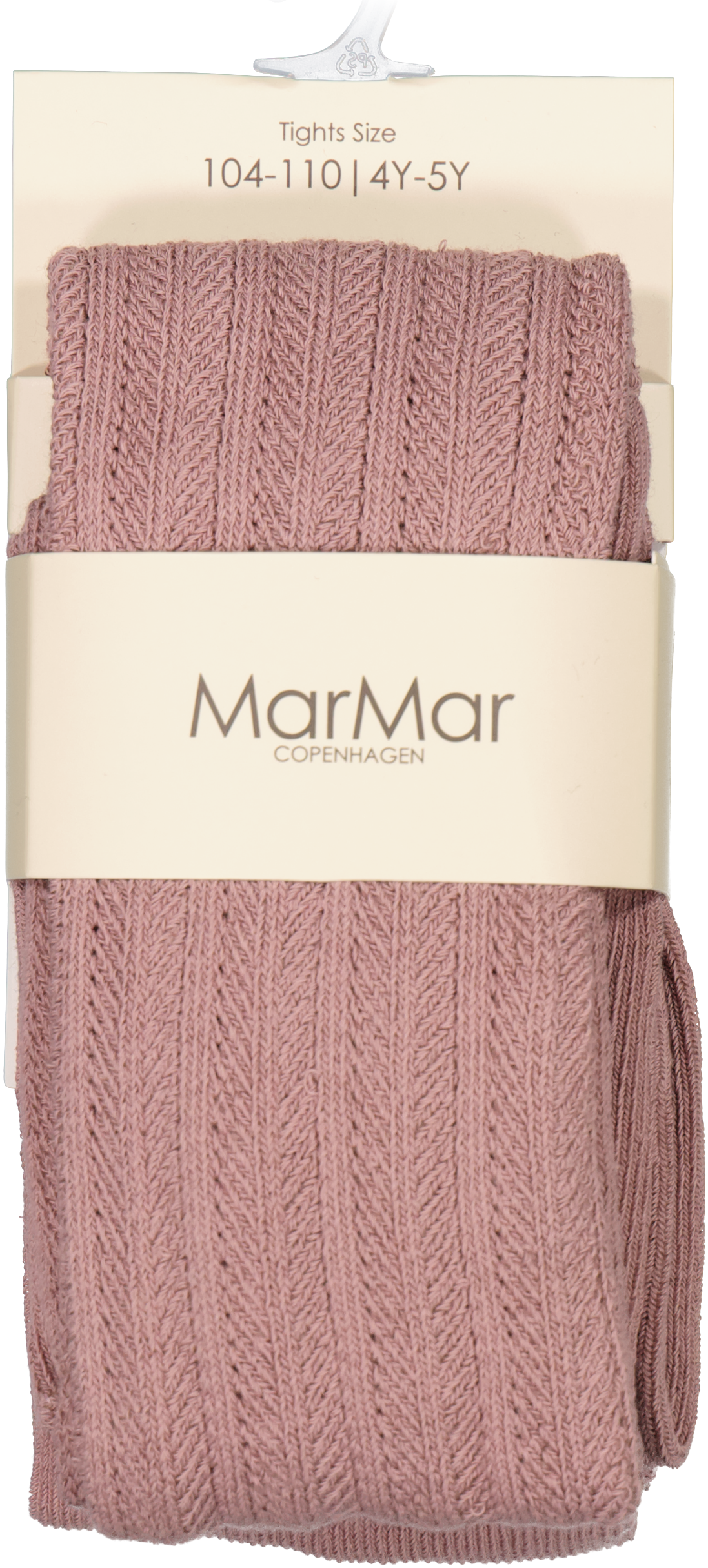 Marmar Pointelle Strømpebukser Dusty Mauve  -      år