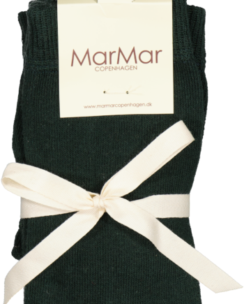 Marmar Rib Strømpebukser Dark Leaf  -      år