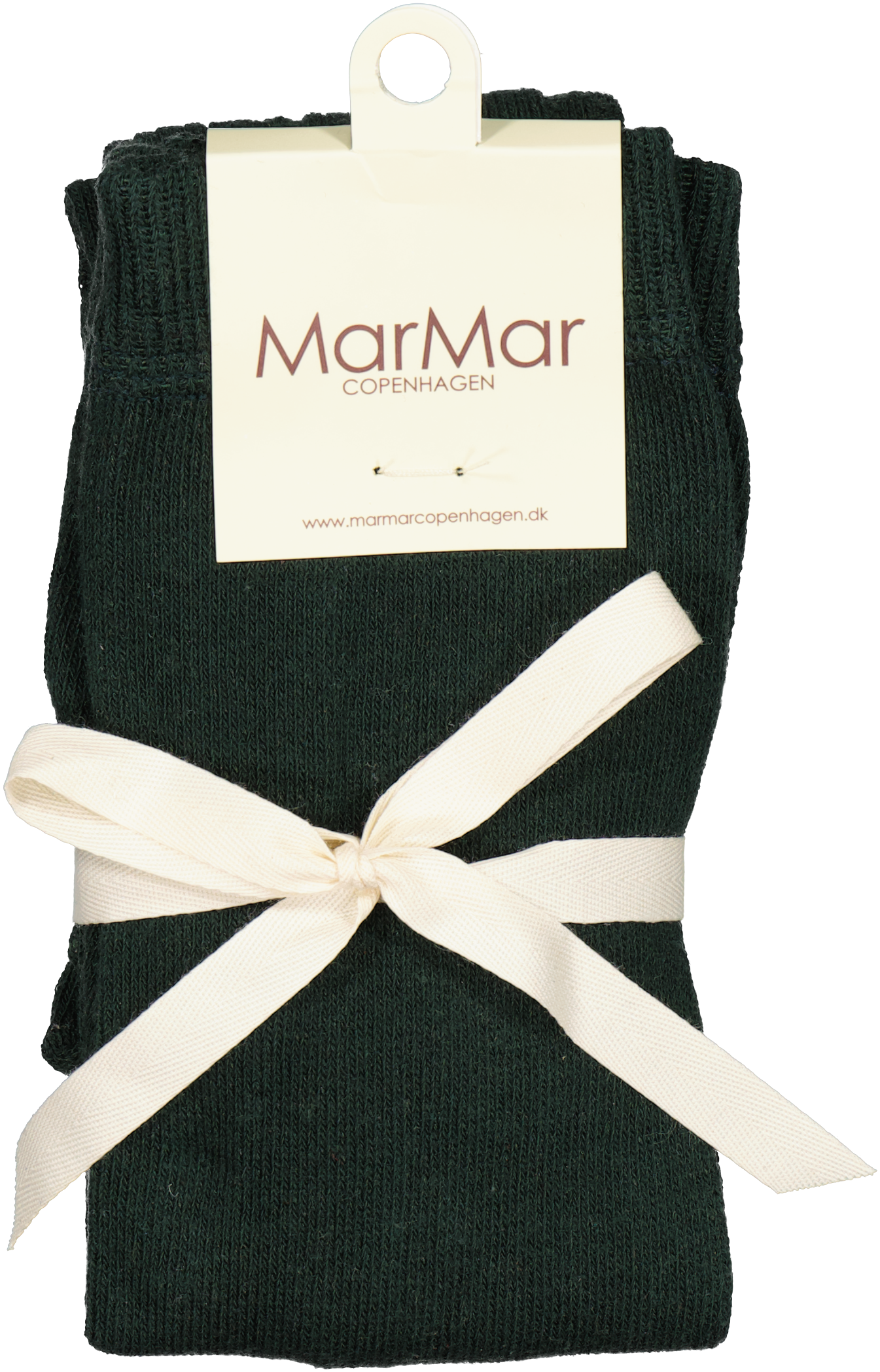 Marmar Rib Strømpebukser Dark Leaf  -      år