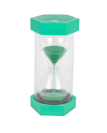 Mega Timeglas 30 Cm Tickit   Min Grøn