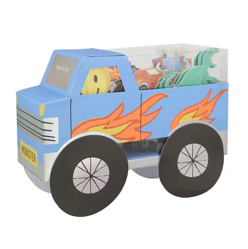Meri Meri Cupcakekit Monster Truck 24 Pak