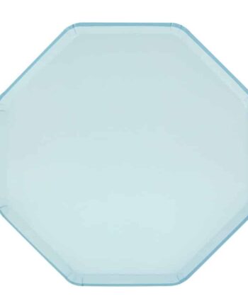 Meri Meri Tallerkener Sky Blue   Pak