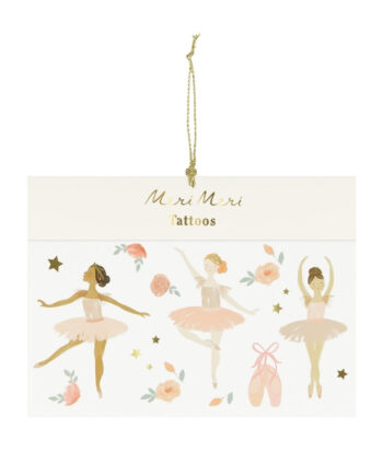 Meri Meri Tatoveringer Ballerina   Ark