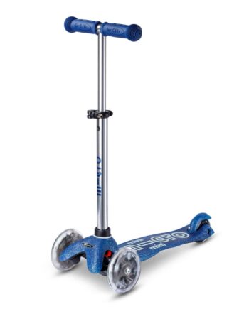 Micro Mini Deluxe Løbehjul Glimmer Blå