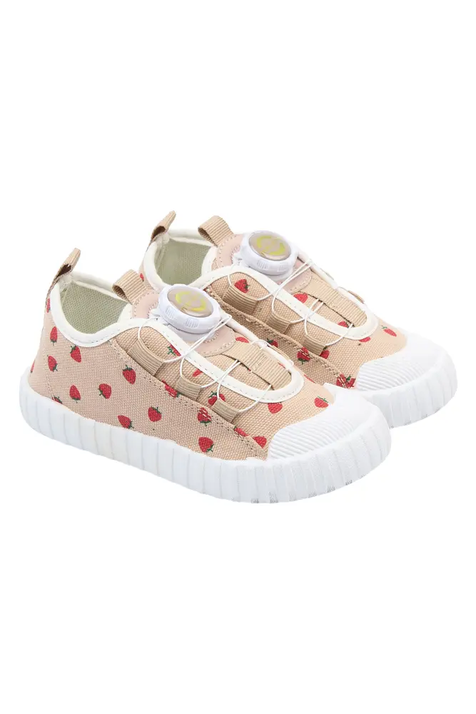 Mikk-line Canvas Sneakers Strawberry 28