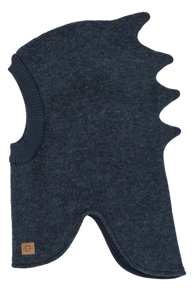 Mikk-line Uld Elefanthue Dino Blue Nights 74 80