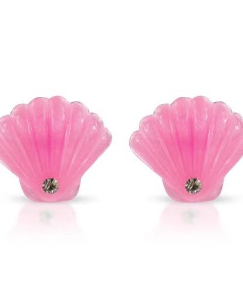 Milk   Soda Clips øreringe Musling Pink