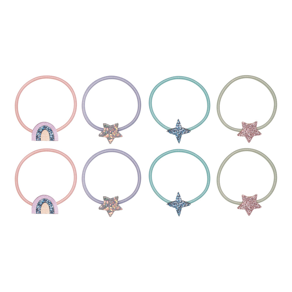 Mimi   Lula   Hårelastikker Mini Rainbow   Star Unicorn