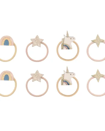 Mimi   Lula   Hårelastikker Mini Unicorn Celeste