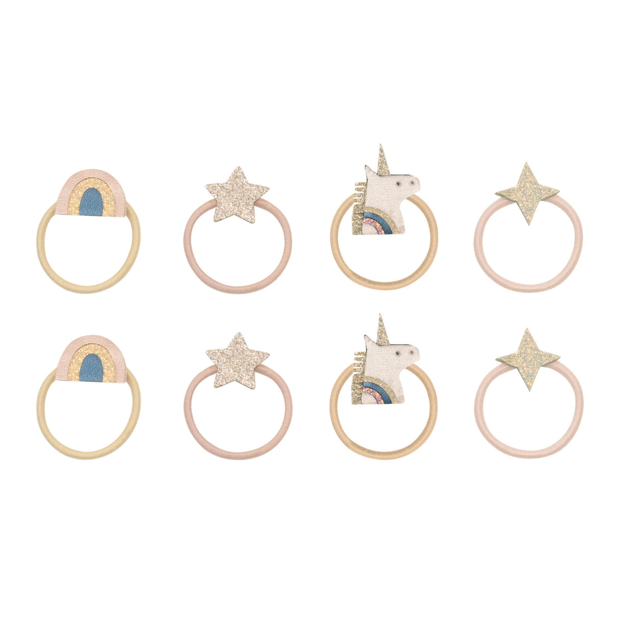Mimi   Lula   Hårelastikker Mini Unicorn Celeste