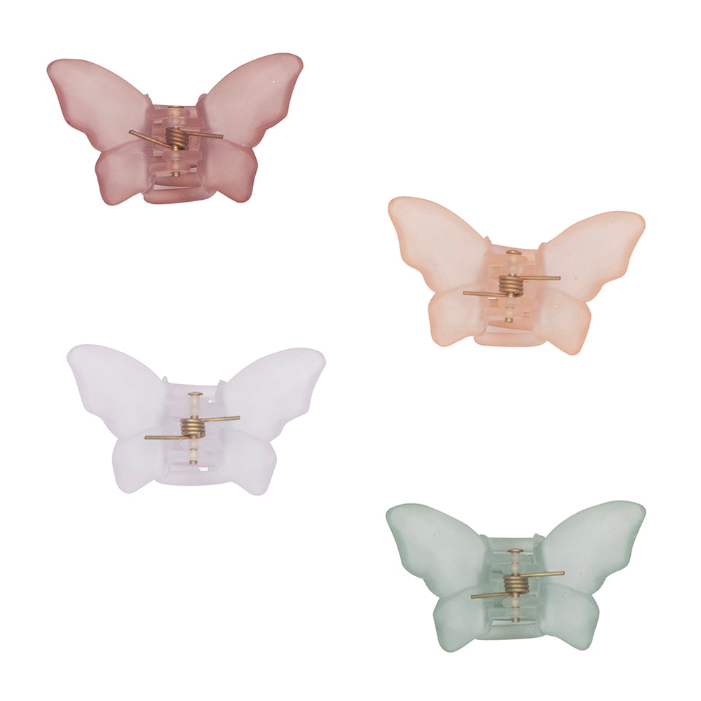 Mimi   Lula   Hårklemmer Frosted Butterfly Dinos   Butterflies
