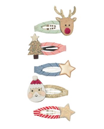 Mimi   Lula   Hårclips Mini Santa Christmas