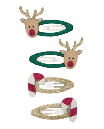 Mimi   Lula   Hårspænder Rudolph   Candy Christmas