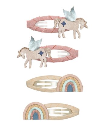 Mimi   Lula   Hårspænder Winged Unicorn Celeste