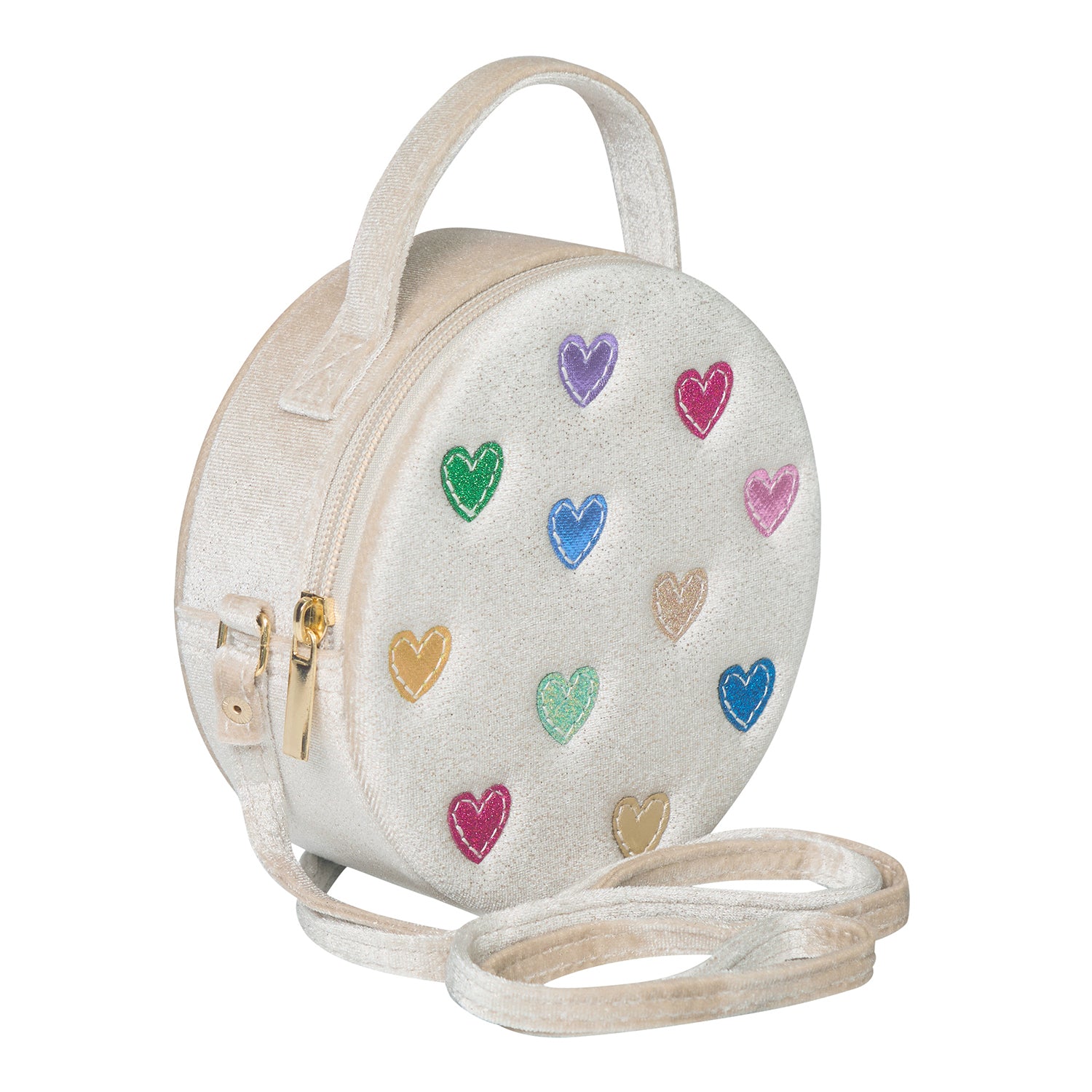 Mimi   Lula Skuldertaske Jazzy Hearts Dancing Queen