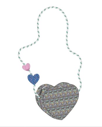 Mimi   Lula Skuldertaske Mega Sparkle Heart Enchanted
