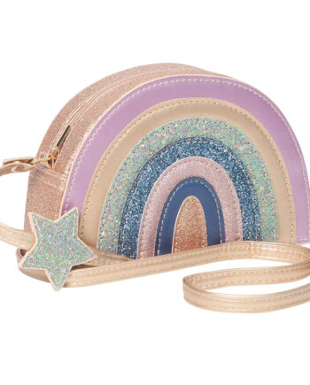 Mimi   Lula Skuldertaske Rainbow Unicorn