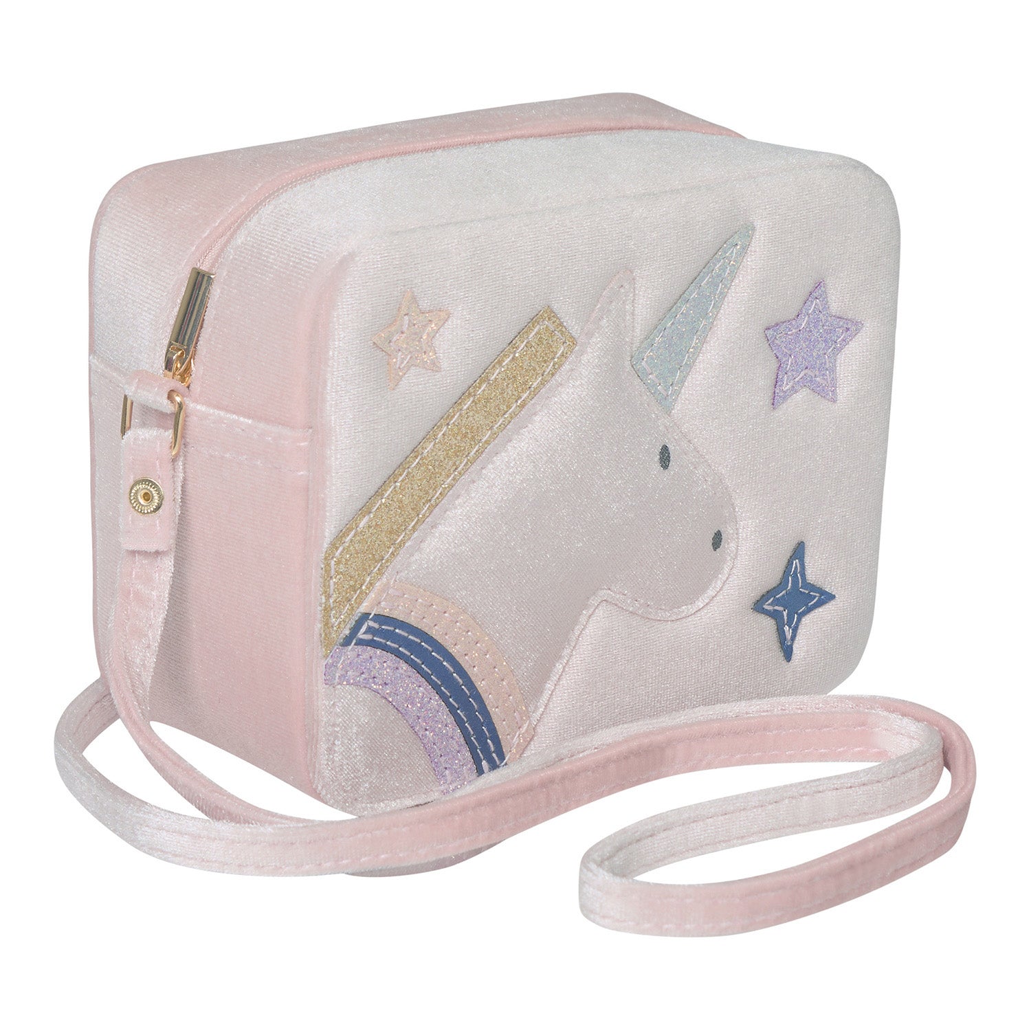 Mimi   Lula Skuldertaske Unicorn Celeste