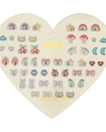 Mimi Og Lula ørestickers 25 Par Hjerte