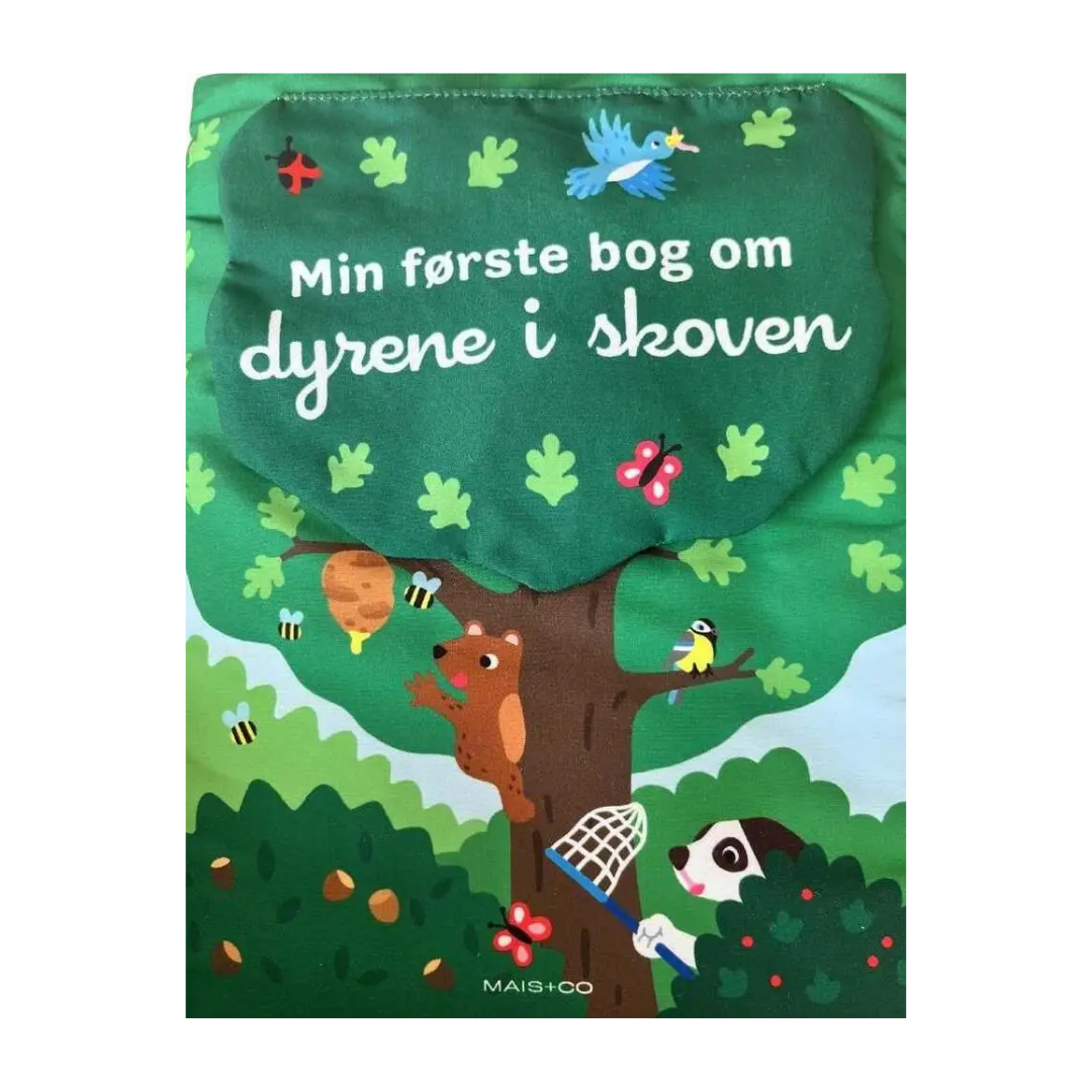 Min Første Bog Om Dyrene   Skoven Stofbog