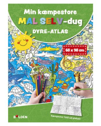 Min Kæmpestore Mal Selv-dug: Dyre-atlas Bolden
