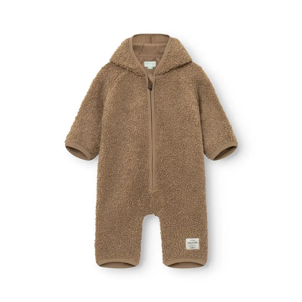 Mini   Ture Matadel Teddyfleece Heldragt Otter Brown 18 Mdr 86