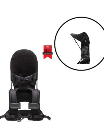 Minimeis Bærestol Inkl  Solskærm Flere Varianter Core Black   Black