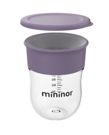 Mininor Training Cup  220 Ml  Lilac Flower