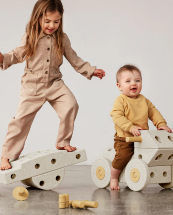 Modu Dreamer Sæt Sand Grey   Honey Yellow
