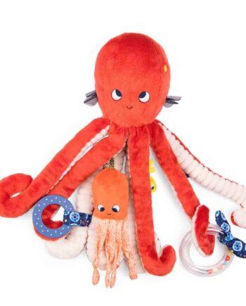 Moulin Roty Aktivitetstøjdyr Blæksprutte Paulie
