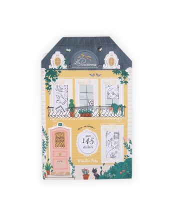Moulin Roty Paris Malebog Med 145 Klistermærker