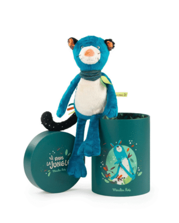Moulin Roty Tøjdyr Panteren Zimba 32 Cm Dans La Jungle