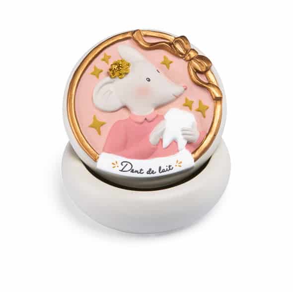 Moulin Roty æske Til Mælketænder Hvid