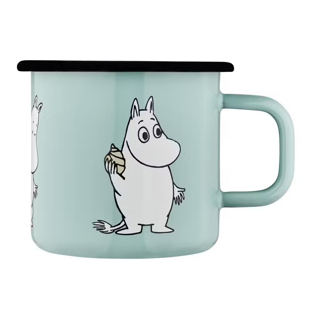 Mumitrolden Emaljekrus Mumi Mint     Dl