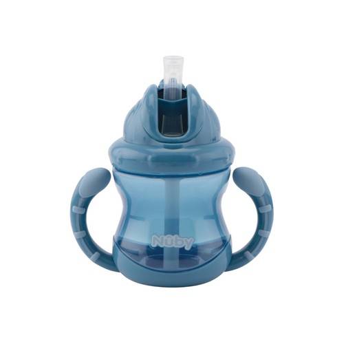 Nüby  Flip-it Kop Med Dobbelt Håndtag  12  Mdr  Blue