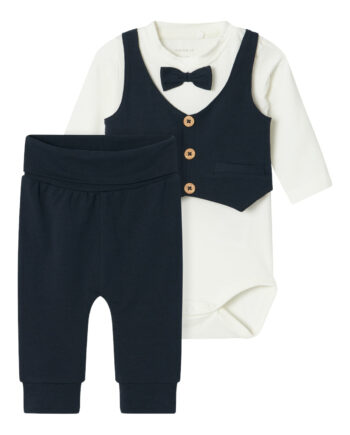 Name It Adam Body   Pants Sæt Dark Sapphire 50 Cm